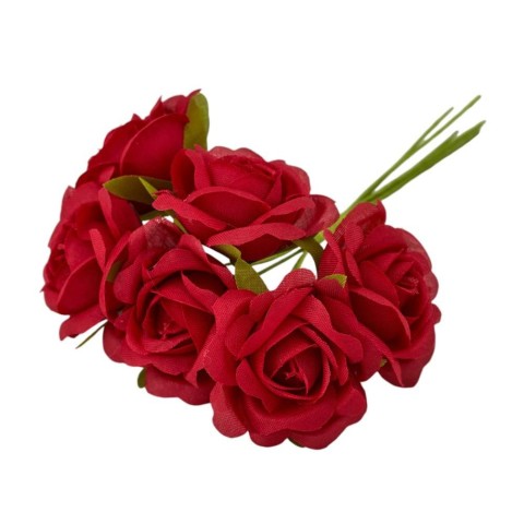 ROSA SFUMATA APERTA ROSSA D4